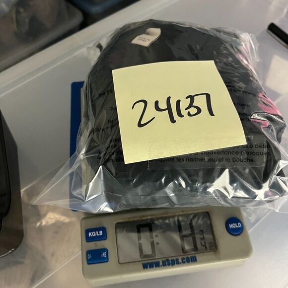 LOGO Lori Goldstein Eyelet Button Front Shirt Minimalist 3/4 Sleeve Black Top XL - Picture 10 of 10